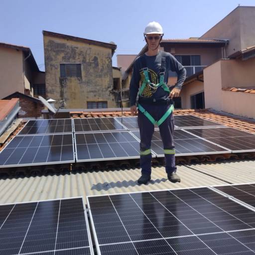 Painel Solar Instalado em Amparo, SP