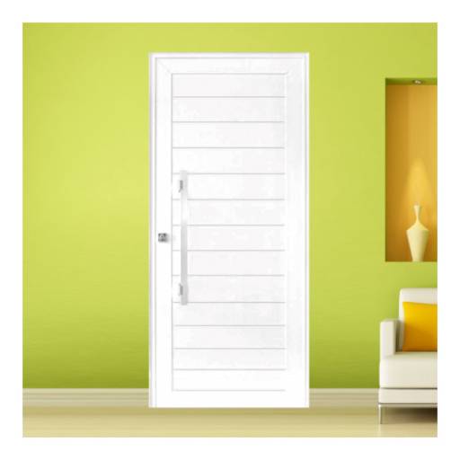 Portas de Giro com Puxador em Alumínio – Design e Resistência no Ninho Verde II Eco Residence por Portales Portas e Janelas