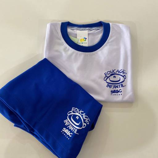 Uniforme Shorts Saia e Camiseta SESC