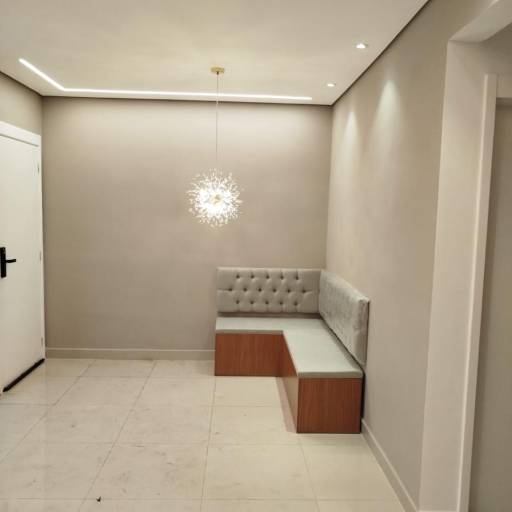 Canto Alemão com Pistão a Gás por A.D.E.S Estofados