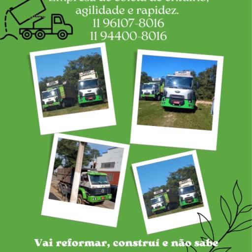 Coleta de Entulho - Agilidade e Sustentabilidade em Pardinho, SP por Preserve A Natureza Locação de Caçambas