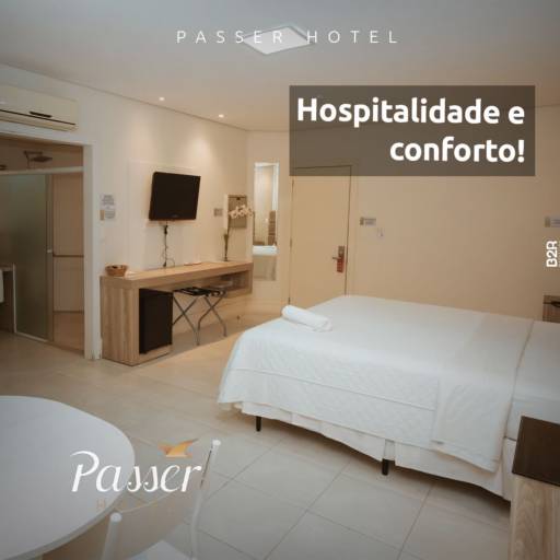 Hospedagem Premium com Conforto em Lençóis Paulista por Passer Hotel 