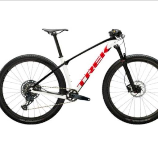 Bicicleta Trek Procaliber 9.7 SRAM GX Eagle 12v Branco/Preto/Vermelho A29 por BIKESHOP BY PRÓ-BIKE 