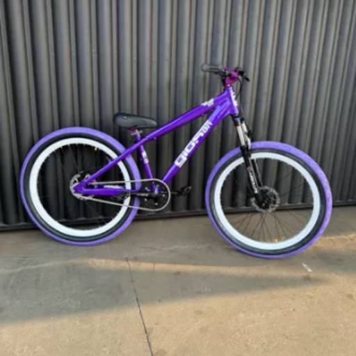 Bicicleta Gios 4trix 2024 Roxa/branco por Pró Bike Casa das Bicicletas