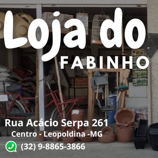 Venha nos visitar!!! por Loja do Fabinho 