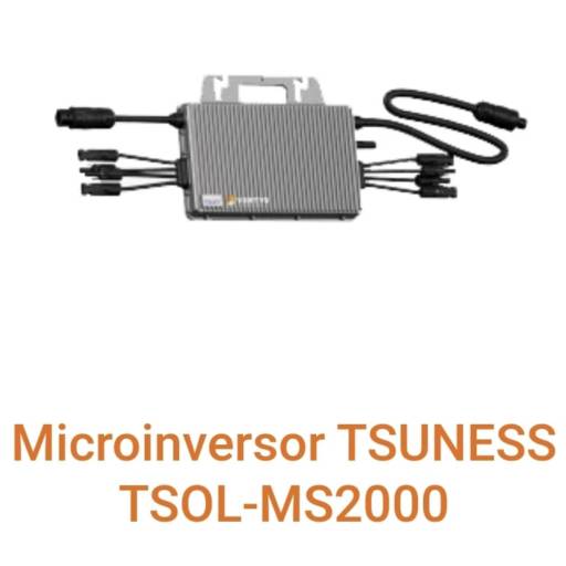 Microinversor TSUNESS TSOL-MS2000: Eficiência e Versatilidade para Sistemas Solares em Rondonópolis por Central Solar 