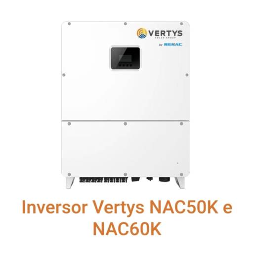 Inversor Vertys NAC50K e NAC60K: Alta Potência e Eficiência para Grandes Sistemas Solares em Rondonópolis