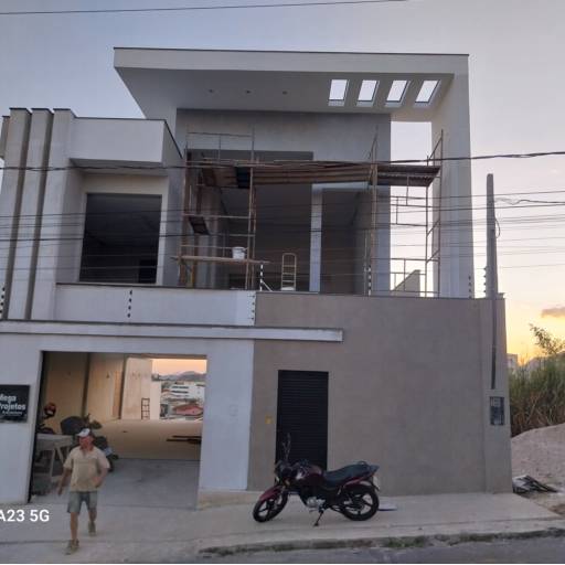 Pintura realizada na Mansão MEN pela FB Pinturas e Acabamentos na cidade de Guarapari, ES por FB Pinturas e Acabamentos