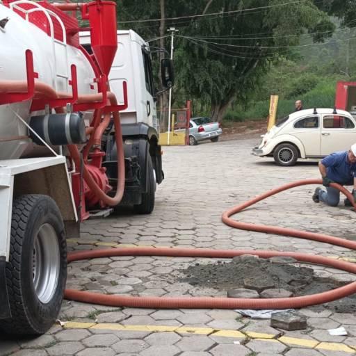 Esgotamento de Fossa Negra realizado em um Supermercado em Mairiporã
