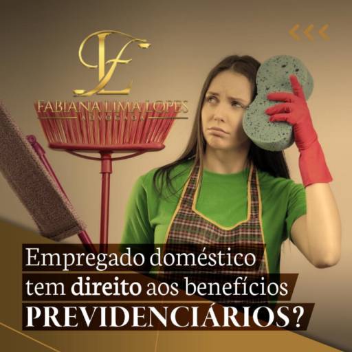 Sou empregado(a) doméstico(a). Posso receber benefícios da Previdência Social?
