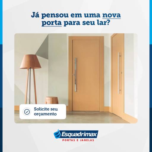 Comprar o produto de Já pensou em uma nova porta para seu lar ? em Esquadrias pela empresa Esquadrimax em Botucatu, SP por Solutudo