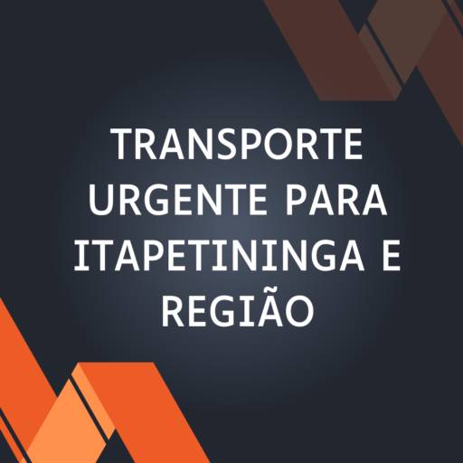Transporte urgente para Itapetininga e região