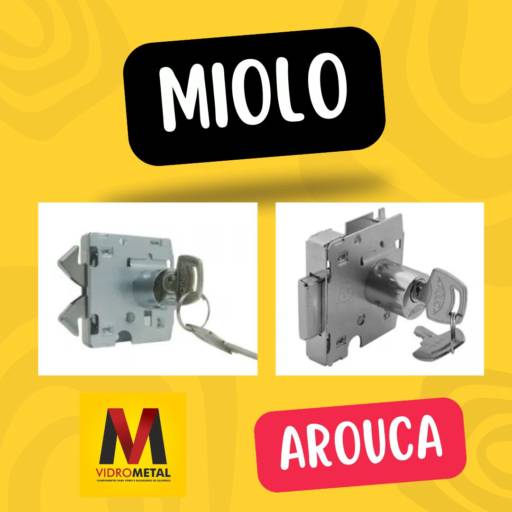 Comprar o produto de Miolos em Componentes para Vidraçaria pela empresa VidroMetal em Marília, SP por Solutudo