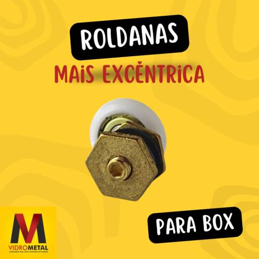Roldanas e Roldanas Porta por VidroMetal