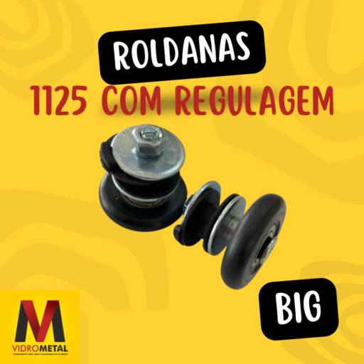 Roldanas e Roldanas Porta por VidroMetal