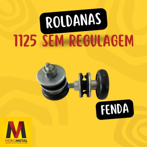 Roldanas e Roldanas Porta por VidroMetal