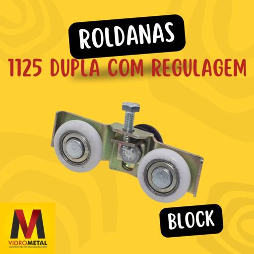 Roldanas e Roldanas Porta por VidroMetal