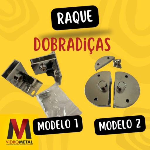 Peças e Acessórios para Raque por VidroMetal