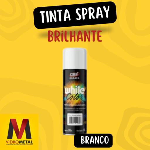 Tinta Spray por VidroMetal