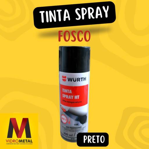 Tinta Spray por VidroMetal