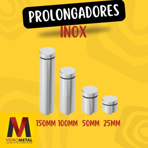 Comprar o produto de Prolongadores em Componentes para Vidraçaria pela empresa VidroMetal em Marília, SP por Solutudo