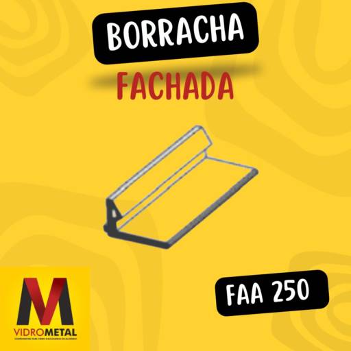 Comprar o produto de Peças e Acessórios de Borracha em Componentes para Vidraçaria pela empresa VidroMetal em Marília, SP por Solutudo