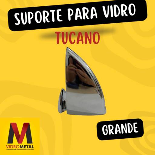 Comprar o produto de Suporte para Vidro em Componentes para Vidraçaria pela empresa VidroMetal em Marília, SP por Solutudo
