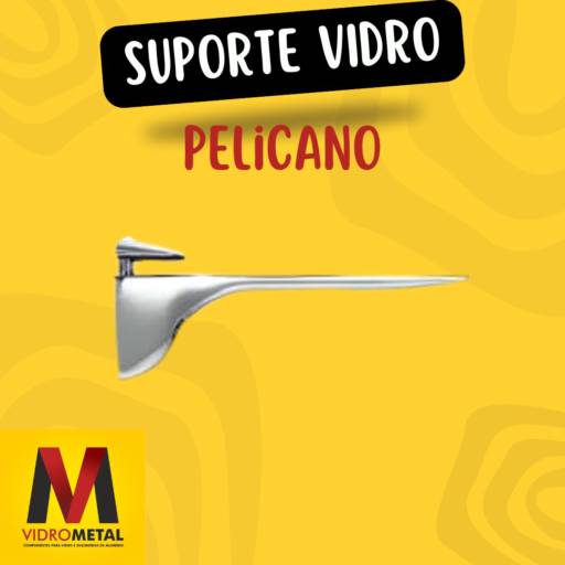 Suporte para Vidro por VidroMetal