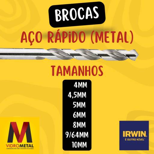 Brocas por VidroMetal