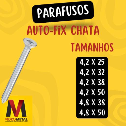 Parafusos por VidroMetal