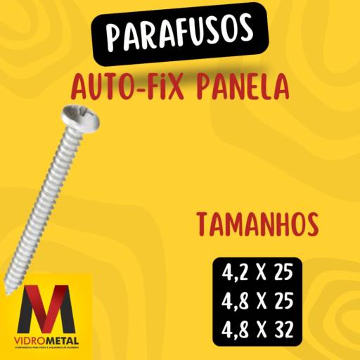 Parafusos por VidroMetal