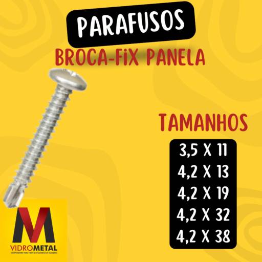 Parafusos por VidroMetal