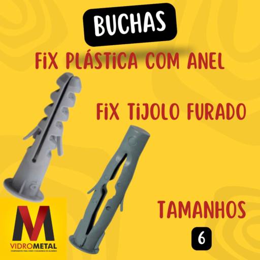 Buchas por VidroMetal