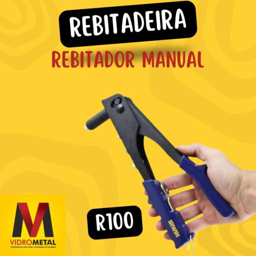 Comprar o produto de Rebitadeira em Componentes para Vidraçaria pela empresa VidroMetal em Marília, SP por Solutudo