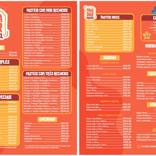 Nosso Cardápio