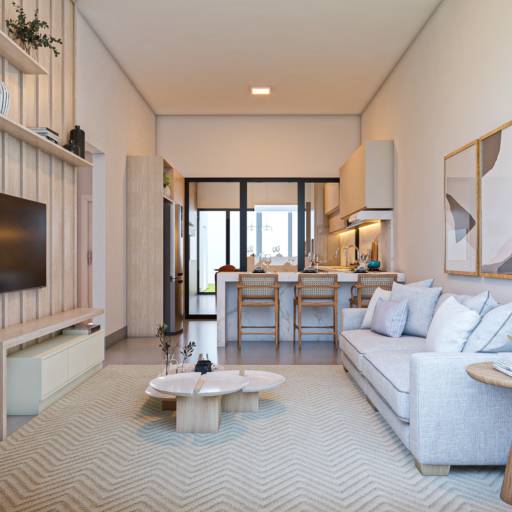 Projeto Residencial por Luiza Sforsin Bueno - Arquitetura e Urbanismo