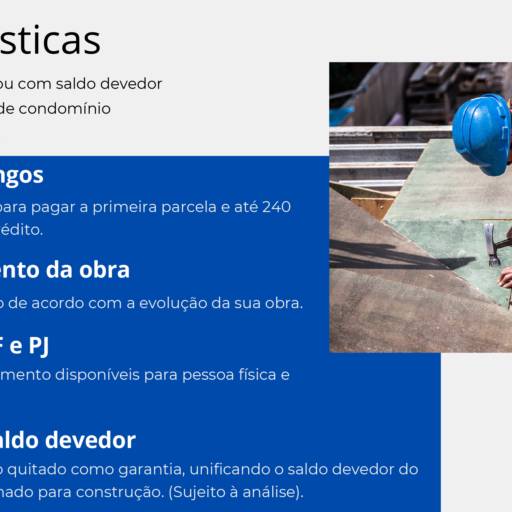 Transforme sua construção em realidade – Financiamento de obra em Lençóis Paulista com até 50% do valor por Auron Investimentos 