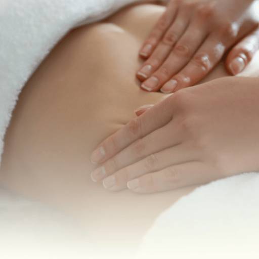 Massagem detox com uso de manta