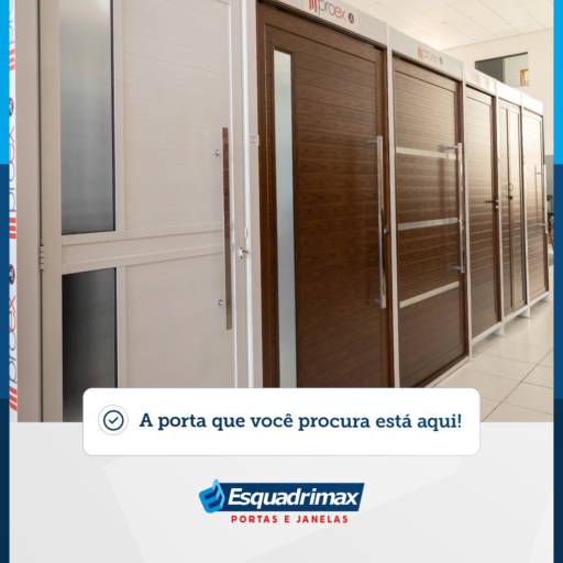 Comprar o produto de Portas em Esquadrias pela empresa Esquadrimax em Botucatu, SP por Solutudo