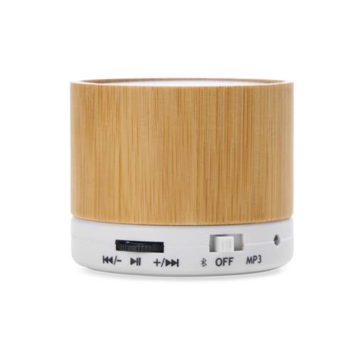 04361 Caixa de Som Multimídia Bambu em São José do Rio Preto, SP por Public Gráfica e Brindes