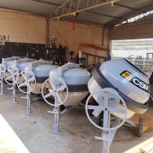 Betoneira – Agilidade e Eficiência na Construção em Santa Bárbara Resort Residence/SP por Piramak Locações de Ferramentas