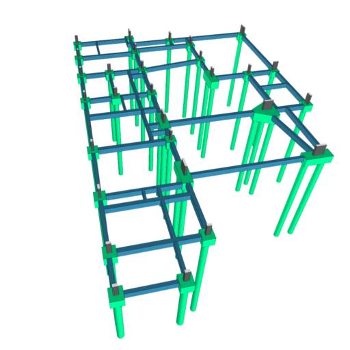 Projeto Estrutural – Segurança e Eficiência em Ninho Verde I Eco Residence/SP em Ninho Verde I Eco Residence, SP por Modularys Engenharia