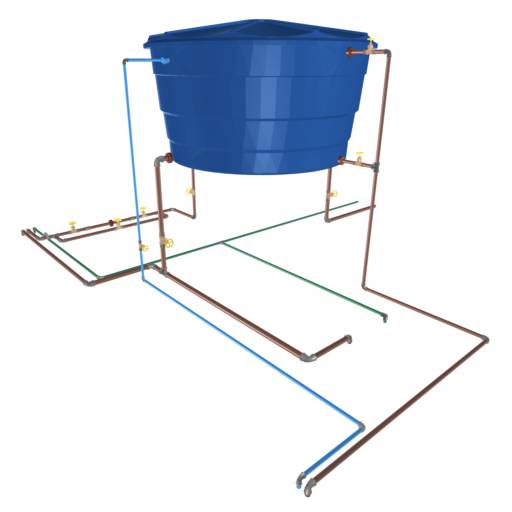 Projeto Hidrossanitário – Conforto e Eficiência em Ninho Verde I Eco Residence/SP