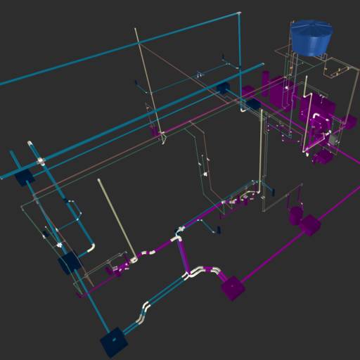 Projeto Hidrossanitário – Conforto e Eficiência em Ninho Verde I Eco Residence/SP em Ninho Verde I Eco Residence, SP por Modularys Engenharia