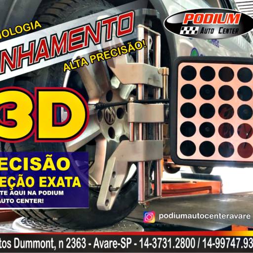 Alinhamento 3D e Balanceamento – Estabilidade e Segurança em Avaré/SP