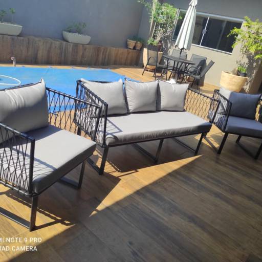 Jogo de Sofá Zeus em Corda Náutica – Conforto e Elegância em Cardoso, SP por Guimarães Store