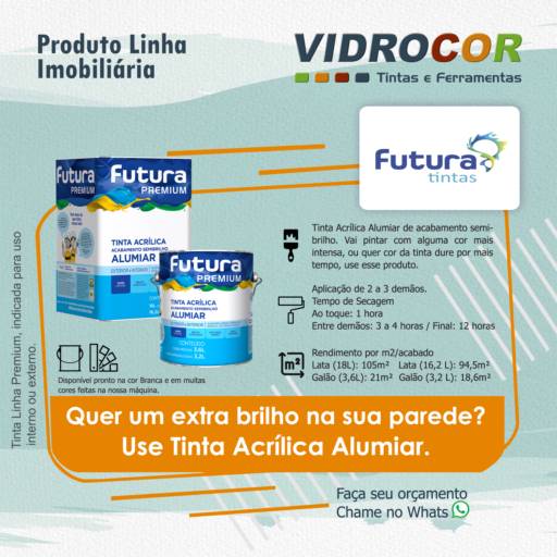 Futura Tinta Acrílica Semi Brilho