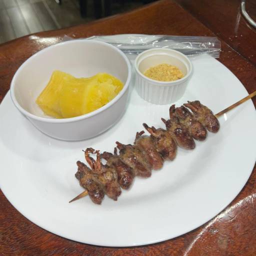 Espetinho de Coração  por Recantu´s Food 