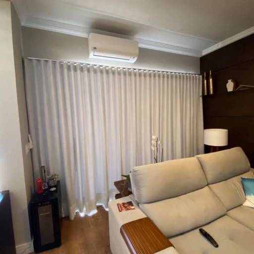 Cortina com Forro Blackout em Americana, SP por Refine Decorações