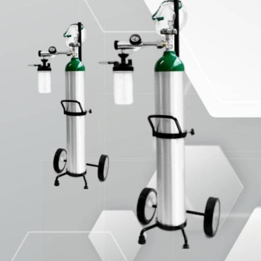 Cilindro de Oxigênio Medicinal - Segurança e Mobilidade em Carazinho-RS por Salus Health Venda e Locação de Equipamentos Médicos